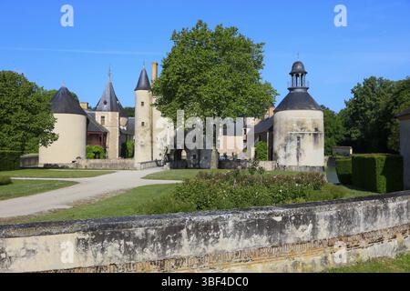 Chateau de Chamerolles in the Renaissance style, Chilleurs-aux-Bois, Loiret department, Centre Val de Loire region, France, Europe Stock Photo