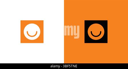 Simple and fun box logo design Stock Vector