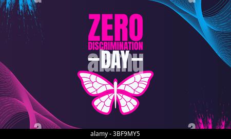 Zero Discrimination Day A World Without Barriers Stock Vector
