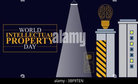 Protecting Creativity, The Importance of Intellectual Property Stock Vector