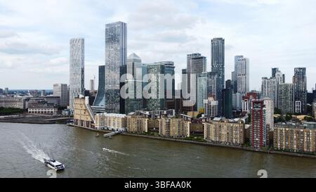 Canary Wharf, London Stock Photo