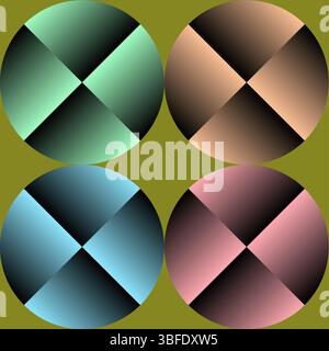 A seamless vector pattern with blooming flowers, butterflies, and sun motifs in lavender, yellow, and sky blue on a soft green background. Ideal for t Stock Vector