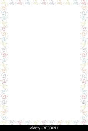 Helicopter simple frame. Colorful stylish childish empty frame. Simple elements for design, invitations, gift cards, flyers and brochures Stock Vector