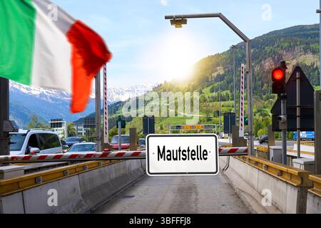 Maut toll 01 Stock Photo - Alamy