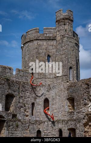26-05-25. Bodiam Castle. Bodiam Castle is a 14th-century moated castle near Robertsbridge in East Sussex, England. Photo credit: SMP News Stock Photo