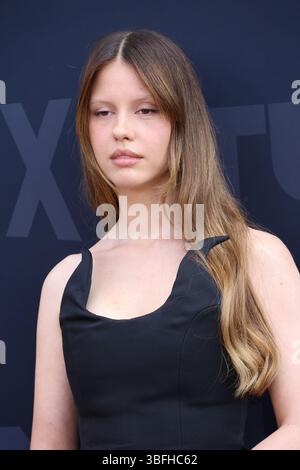 Mia Goth at arrivals for Netflix Tudum 2025: The Live Event, Kia Forum ...