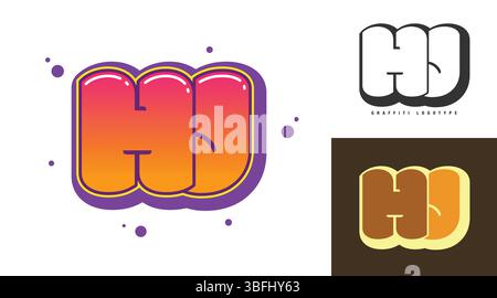 Abstract Word Freedom Graffiti Hip-Hop Style Font Lettering Vector ...