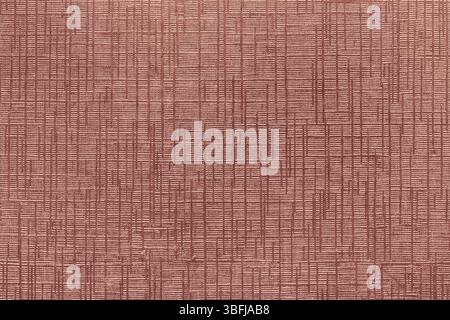 Copper coloured wallpaper with an embossed pattern background backdrop. Luxury wallpaper design concept. Stock Photo