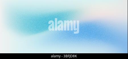 Abstract light blue background with grainy texture Stock Vector