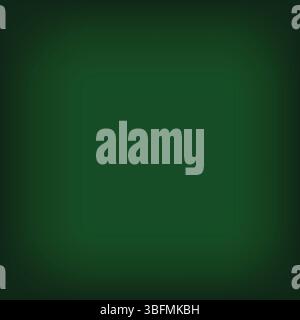 Dark deep green monochromatic abstract background Stock Vector