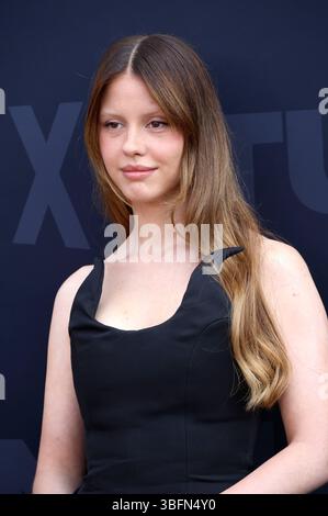 Mia Goth beim Fan-Event Netflix Tudum 2025: The Live Event im Kia Forum ...