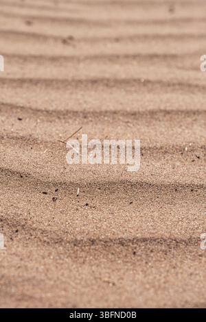 Close up of sand dune texture. Abstract background and texture for design Stock Photo