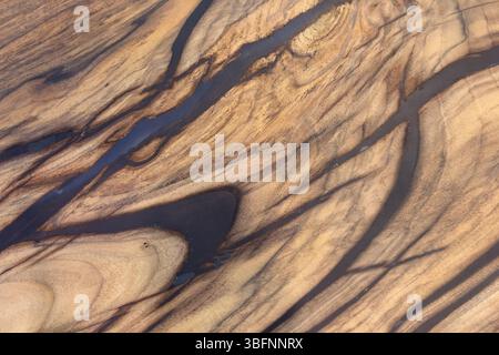 Natural wood and epoxy resin countertop. Background Stock Photo