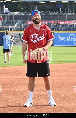 Nashville, USA. 02nd June, 2025. Jordan Davis on the field at the Folds