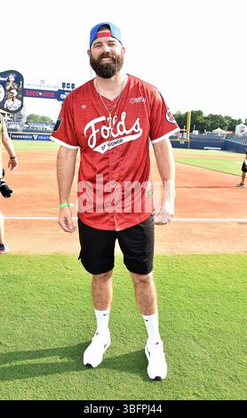 Nashville, USA. 02nd June, 2025. Jordan Davis on the field at the Folds