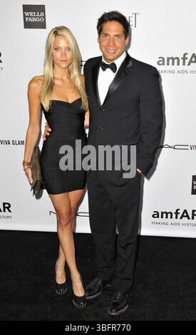 Abbey Wilson and Joe Francis amfAR 3rd Annual Inspiration Gala at Milk