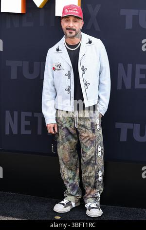 AJ McLean at arrivals for Netflix Tudum 2025: The Live Event, Kia Forum ...