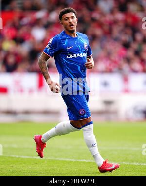 Jadon Sancho #25 of Manchester United Stock Photo - Alamy