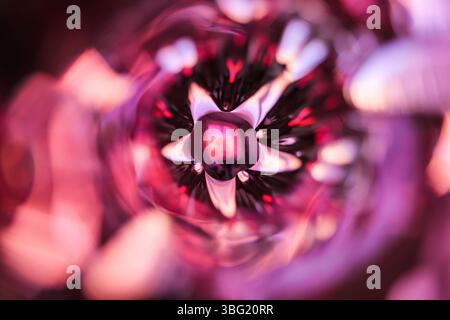 Abstract purple or violet background with glass texture and copyspace in bottom corners Stock Photo