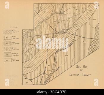 Decatur Indiana Map/location Map of Decatur in Indiana Stock Photo - Alamy
