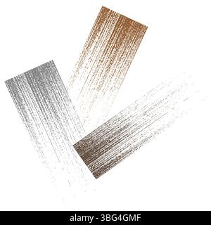Gradient line strokes. Fading stripe shapes. Abstract texture vector. Soft motion form. Stock Vector