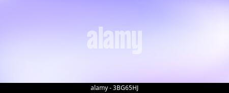 Abstract smooth lavender gradient background. Soft blurred light violet wallpaper. Universal pastel lilac color backdrop for banner, flyer, presentation, advertising. Vector subtle liquid cover Stock Vector