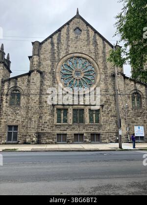 Gothic Style Church of Harrsiburg Stock Photo