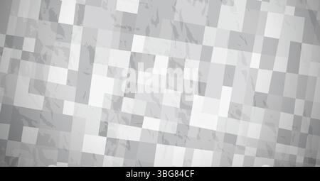 Abstract textured background with grey rectangles. Banner design. Beautiful futuristic dynamic geometric pattern design. Vector illustration Stock Vector