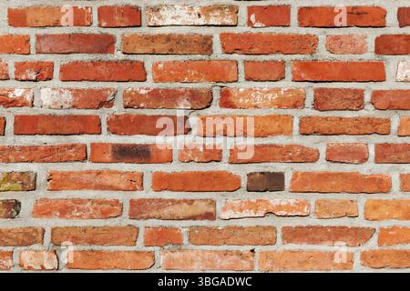 Full frame view of an old bricks wall Stock Photo