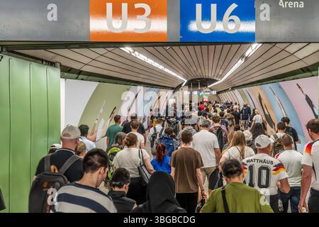 U Bahn Zur Allianz Arena