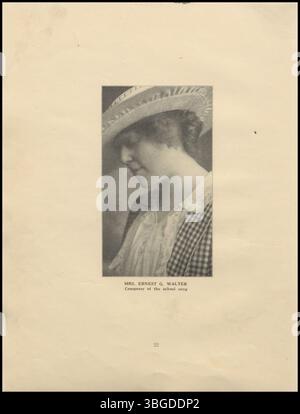 Founded in 1913 by Mary and June Wynters, the Wynters School of Expression focused on speech arts. Initially located at 771 North High St., it moved to 82 W. 10th Ave in 1919. Divided into Voice and Body Expression departments, the school’s 1913–1923 album includes biographies of faculty and graduates and records of school activities. Stock Photo