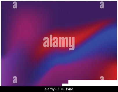 Abstract Liquid Gradient Background - Bright Color Fluid Design for Web and Posters Stock Vector