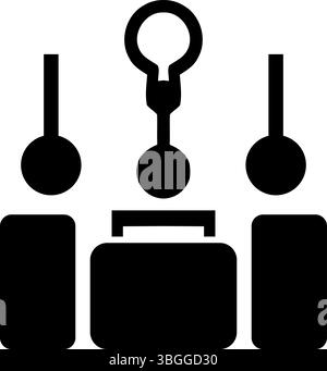 Idea Generation and Collaboration Icon - Brainstorming Solutions Stock Vector