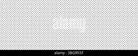 Seamless dot diagonal line pattern. Repeated slash dashed lines background. Black and white angled linear wallpaper. Abstract tilted slanted stripes backdrop. Repeating oblique strip texture. Vector Stock Vector
