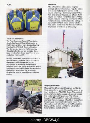 Page 8 of the 2018 Columbus Division of Police Annual Report offers ...