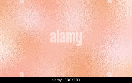 Background peach glitter foil. Texture soft pastel color. Pink orange gradient. Cute shine peachy ombre for girly prints design. Twinkle paper gloss Stock Vector
