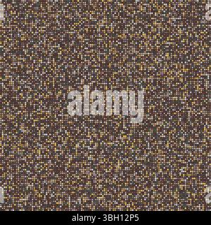 Abstract pattern. Rounded squares in multiple colors. Earthy tones with a touch of mauve. Beautiful vector illustration. Stock Vector