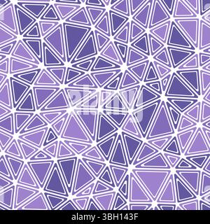 Minimalistic triangles background. Rounded solid shapes in frames. Medium triangle size. Mono-tone style. Repeatable pattern. Modern vector tiles. Stock Vector