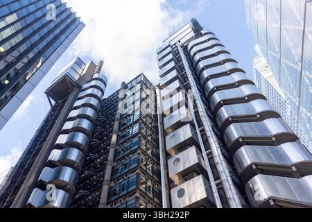 Lloyd's Building, Lime Street, City of London, Greater London, England, United Kingdom Stock Photo