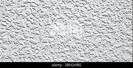 White plaster wall background. Texture of a white wall. Old cement wall painted white Stock Photo