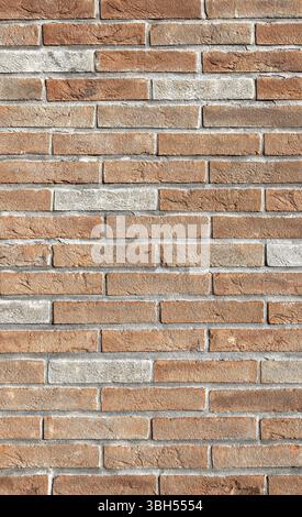 Background of old brick wall texture Stock Photo