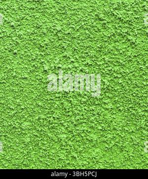 Abstract deep green wall plastered texture. Rustic background Stock Photo