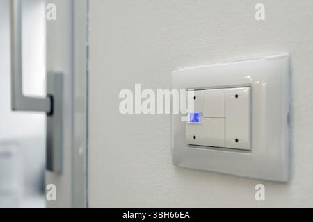 Electric roller shutter switch. Modern style Stock Photo - Alamy