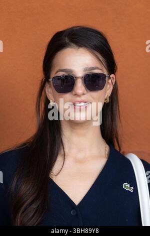 Marisa Abela at Village for Men's Final during the 2025 French Open at