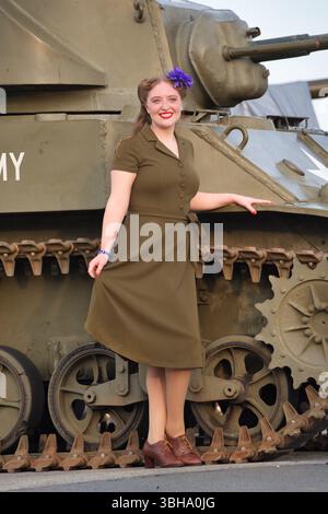 Army green dress hi-res stock photography and images - Alamy