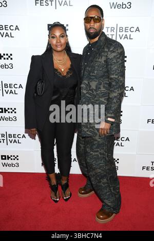 Talani Rabb and Rza attend the 