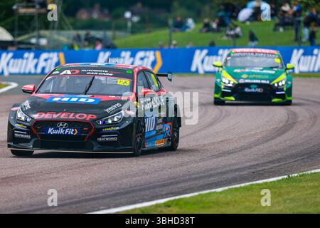 Daniel Lloyd, Hyundai i30N, Restart Racing, 2025 Kwik Fit British ...