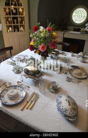 1930s dining room Stock Photo