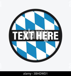 Circle Logo For Car Repaiting Business - Check Logo Stock Vector