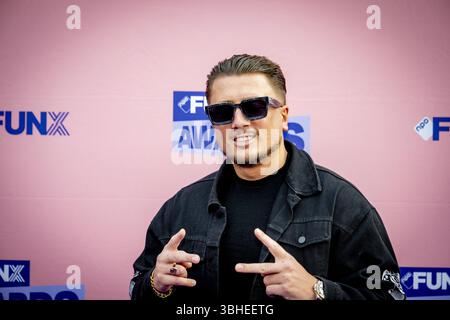 AMSTERDAM - Harrie Snijders on arrival, prior to the twelfth edition of the FunX Awards. During the awards show in AFAS Live, favorite artists are presented with the most important music awards. ANP ROBIN UTRECHT netherlands out - belgium out Stock Photo